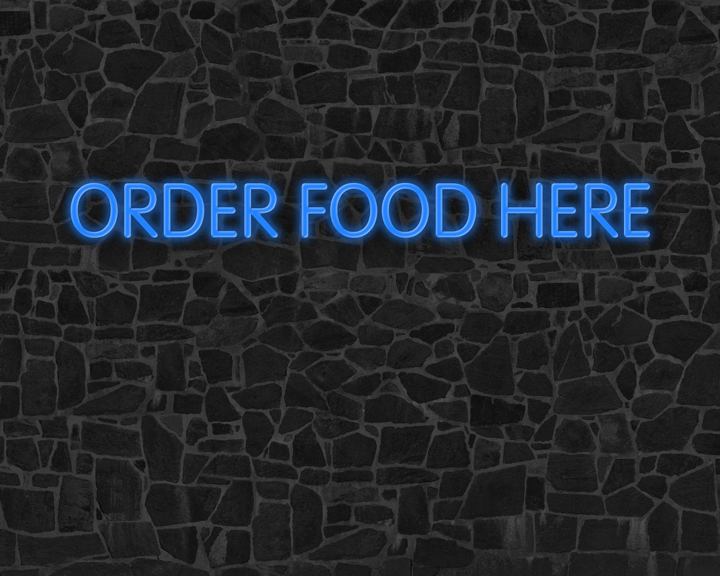 Order food here Neon Sign