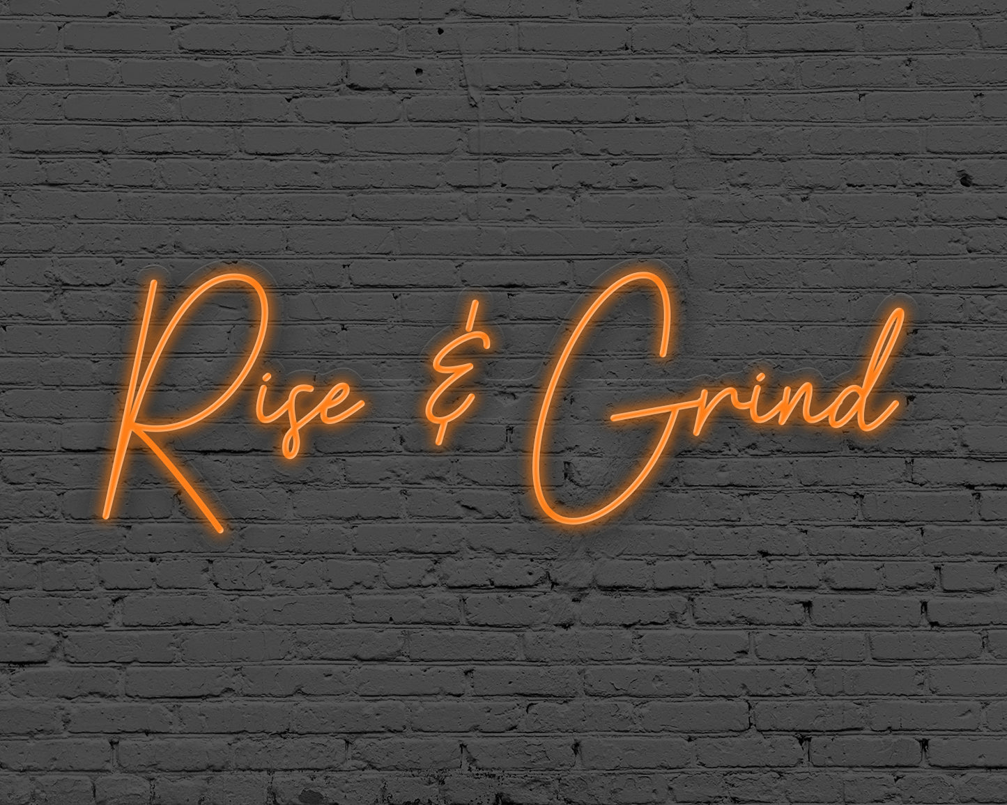 Rise & Grind Neon Sign