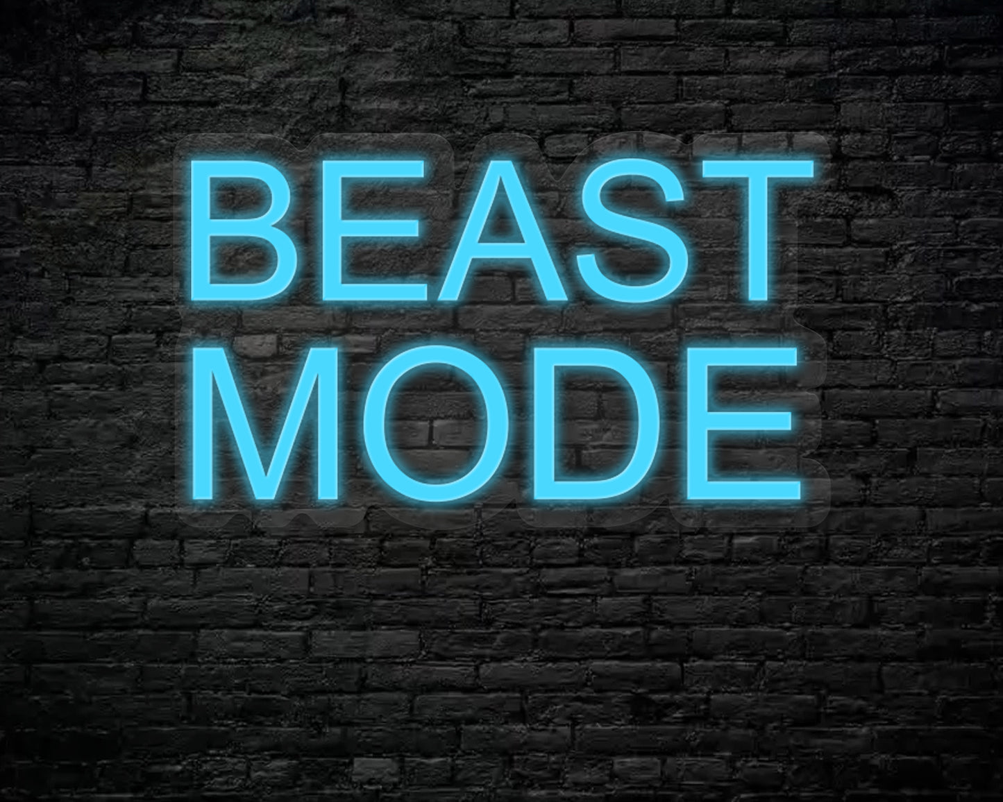 Beast Mode Neon Sign