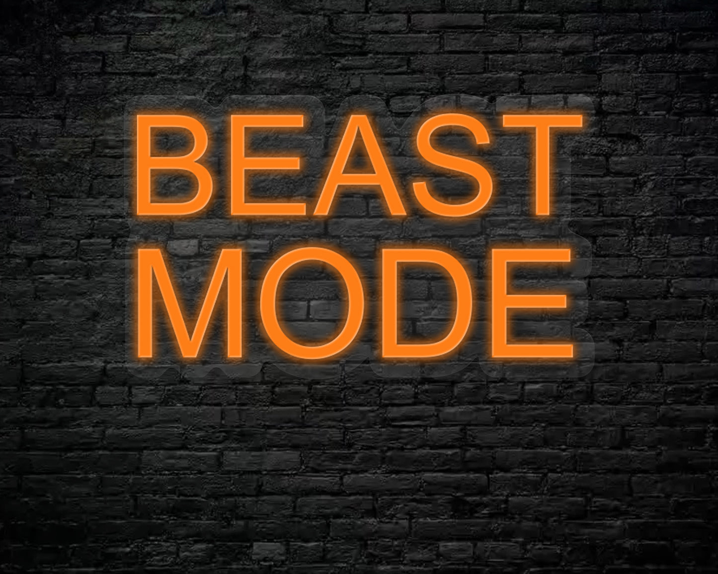 Beast Mode Neon Sign