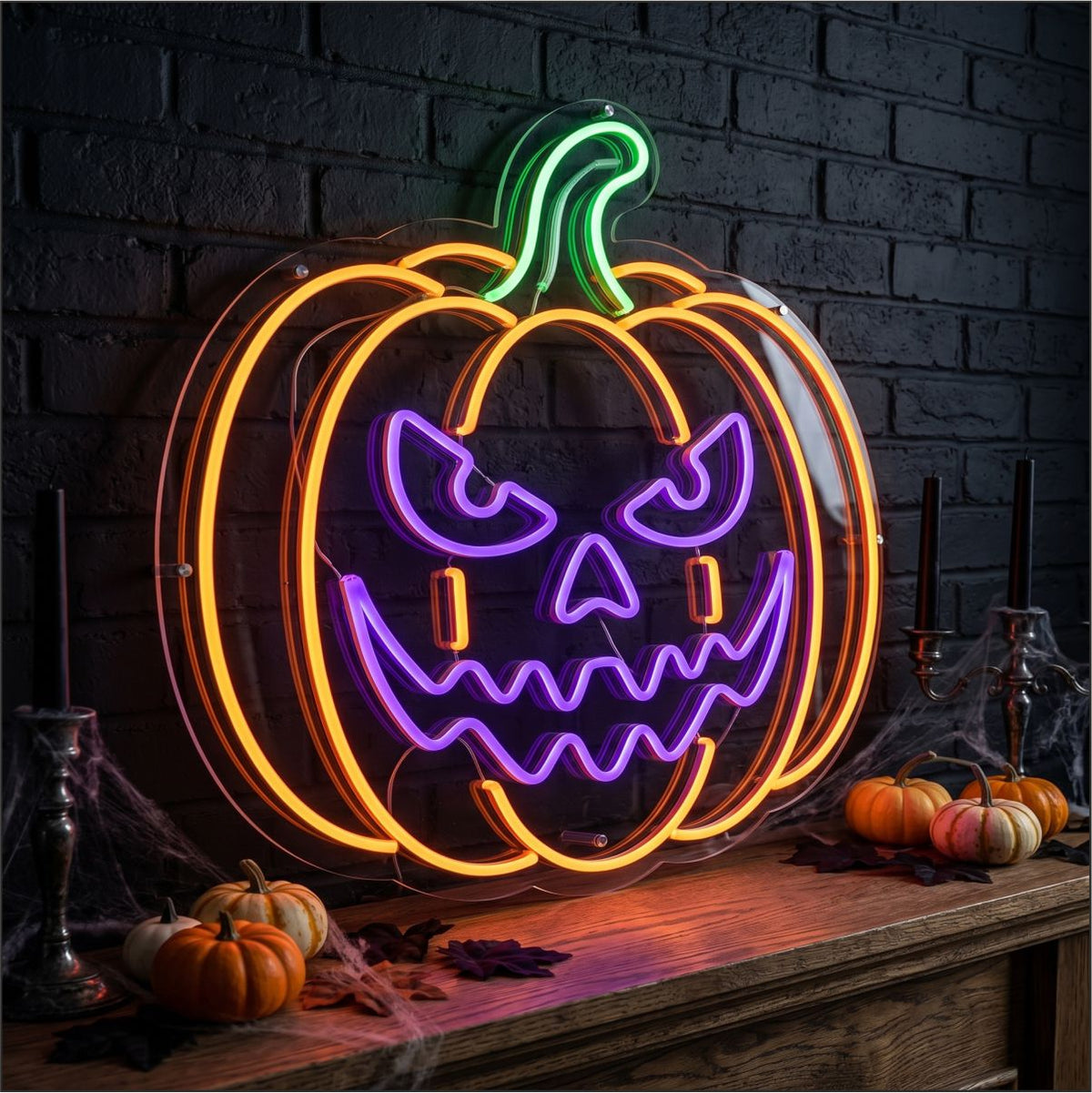Halloween Pumpkin Neon