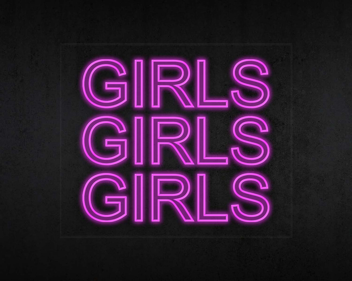 Girls Neon Sign