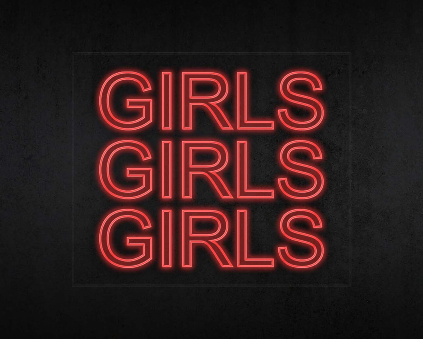 Girls Neon Sign
