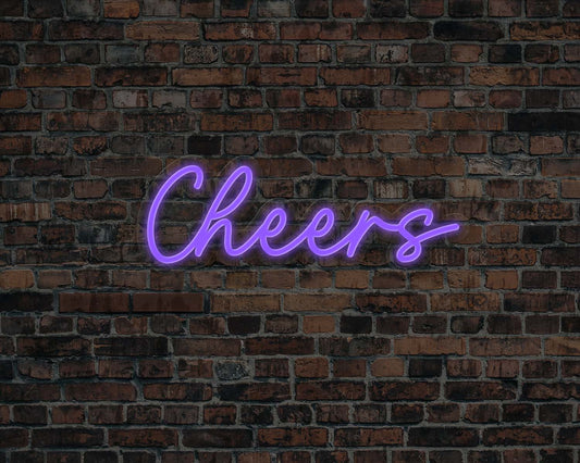 Cheers Neon Sign