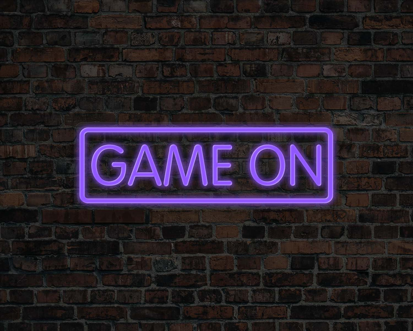 Game on Neon Sign