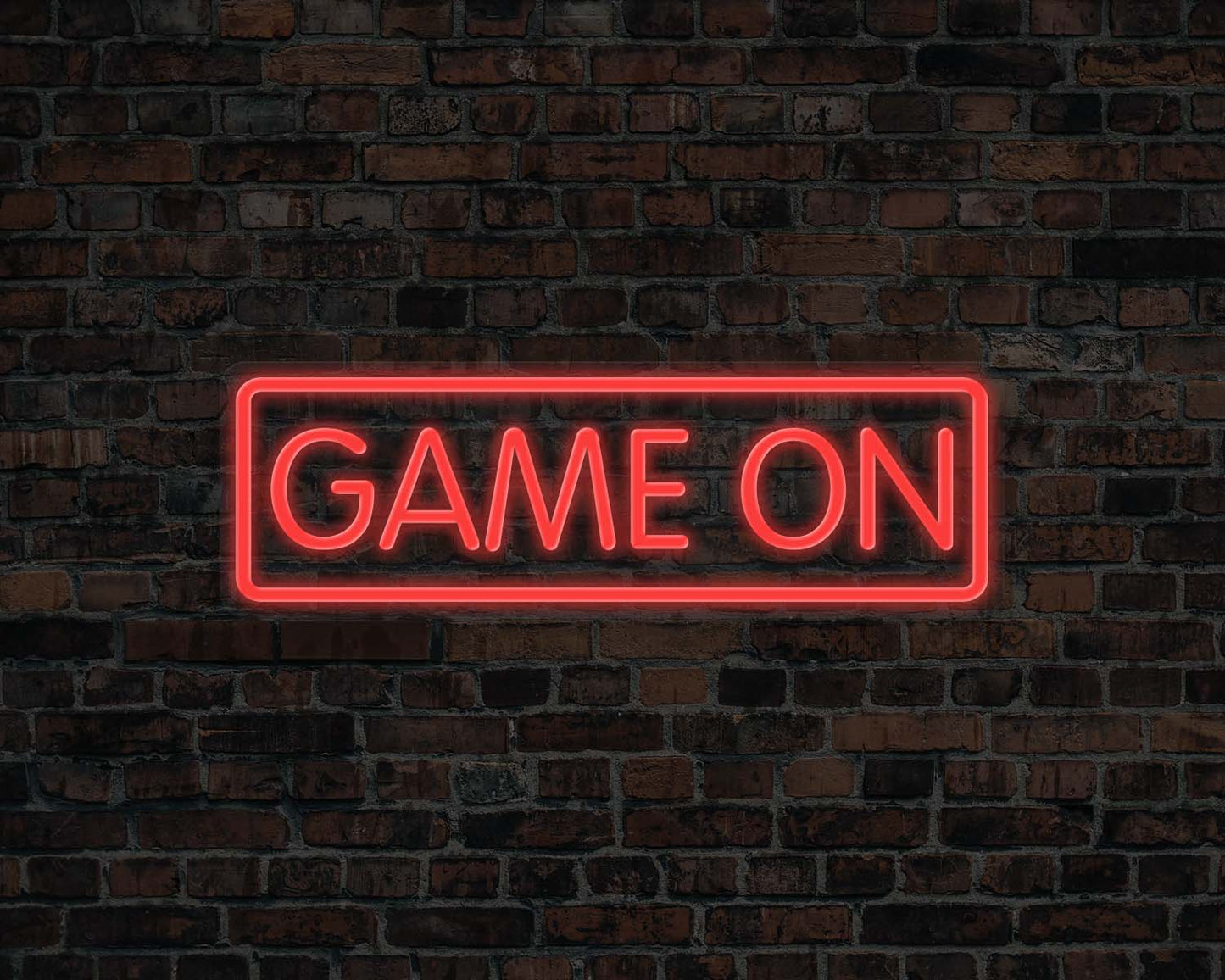 Game on Neon Sign