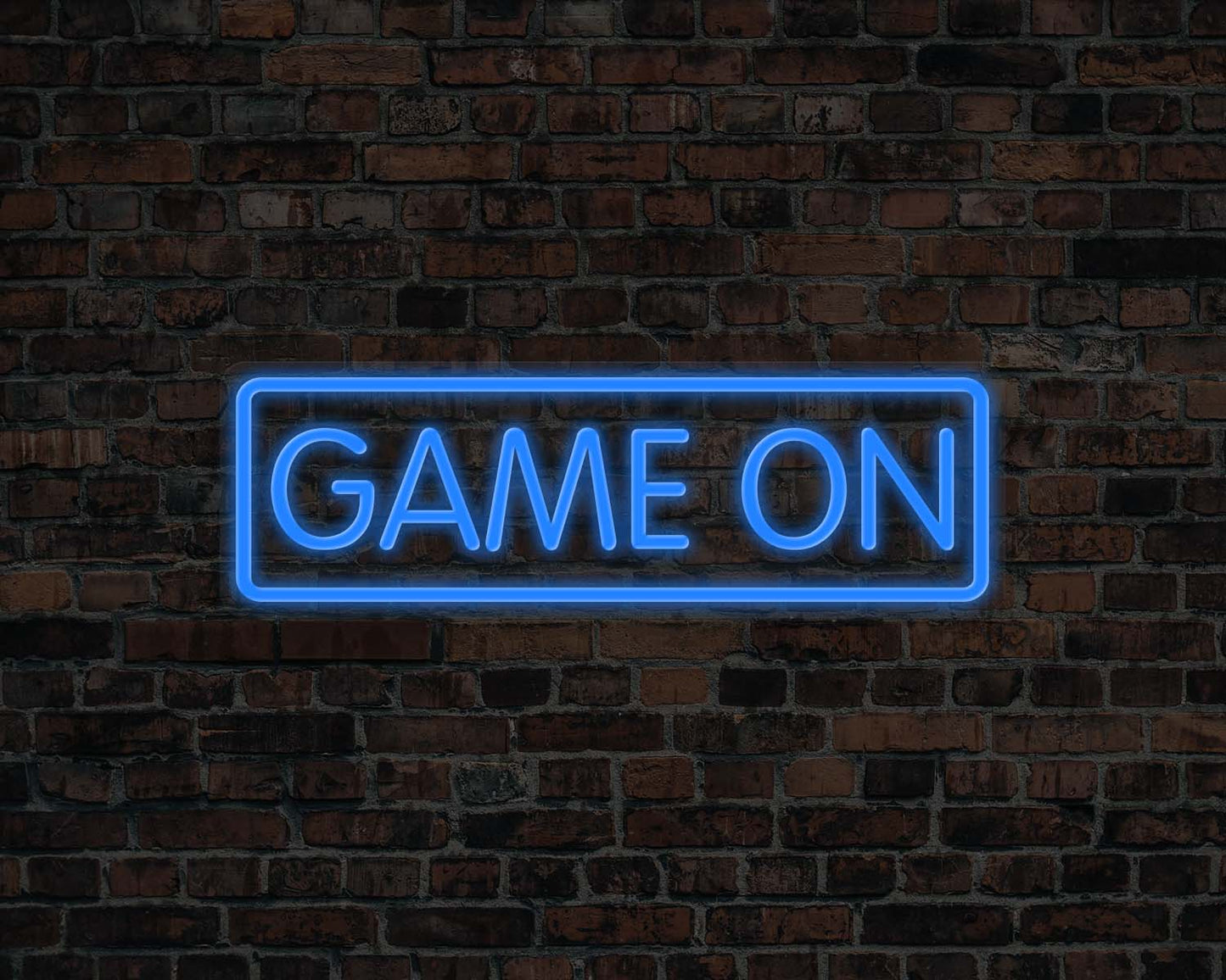 Game on Neon Sign