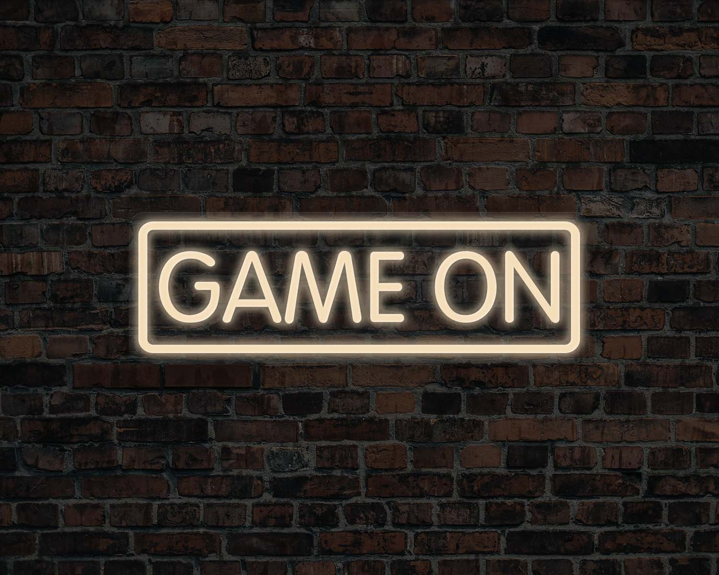 Game on Neon Sign