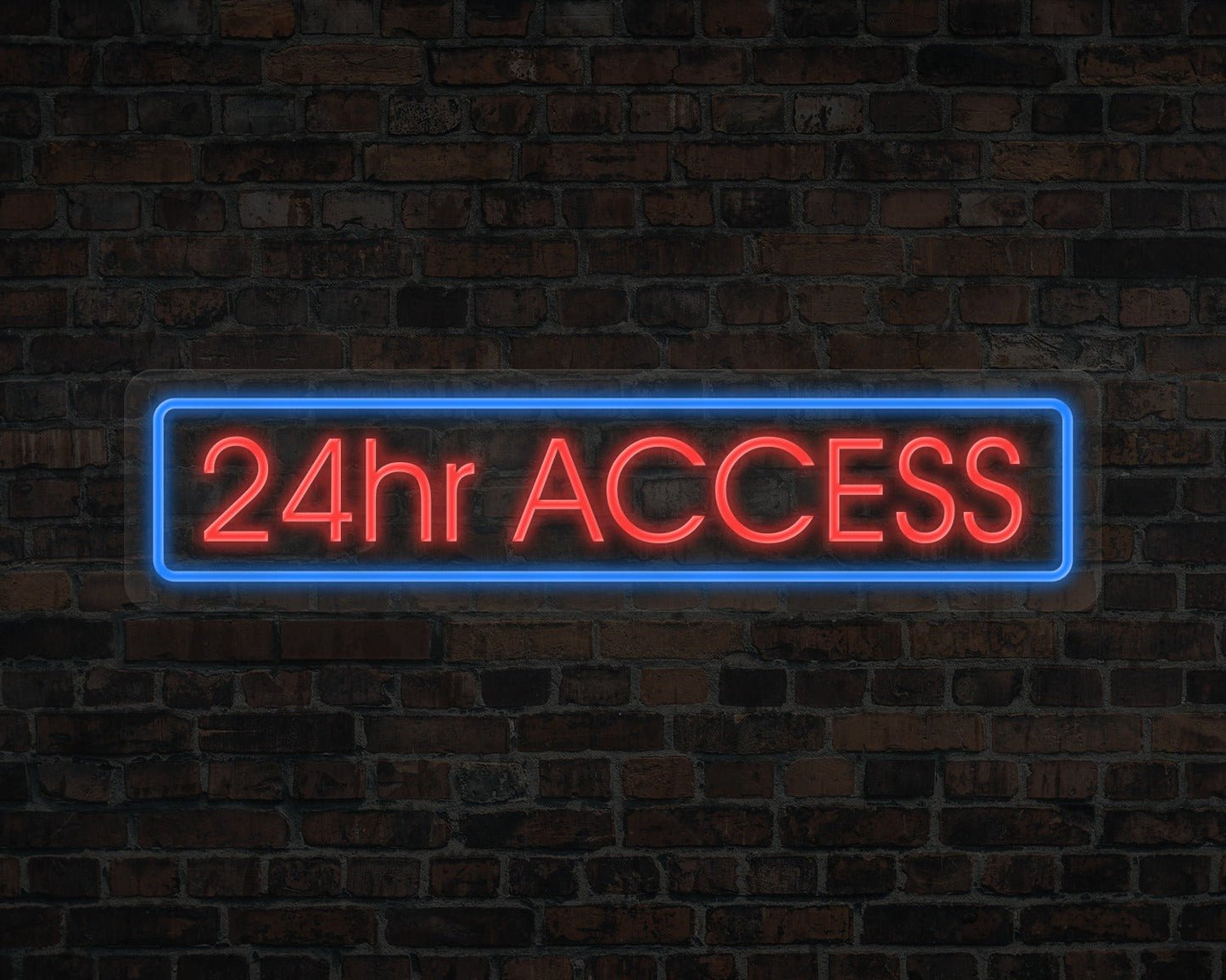 24Hr Access Neon Sign