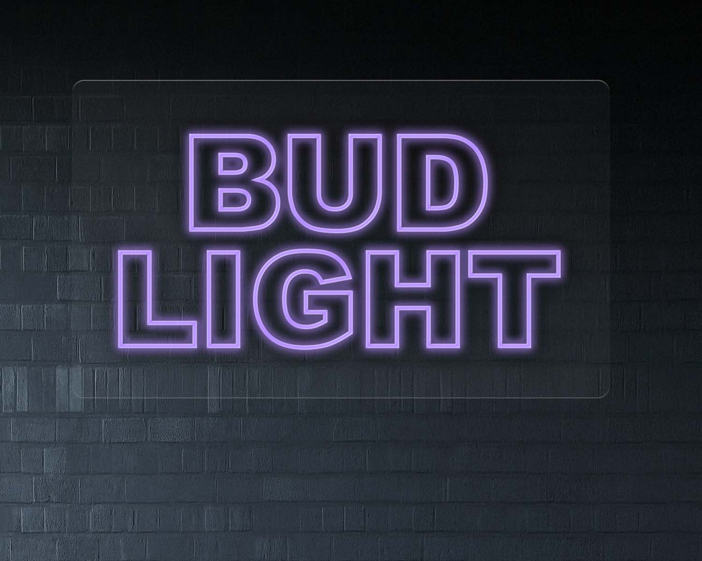 Bud Light Neon Sign
