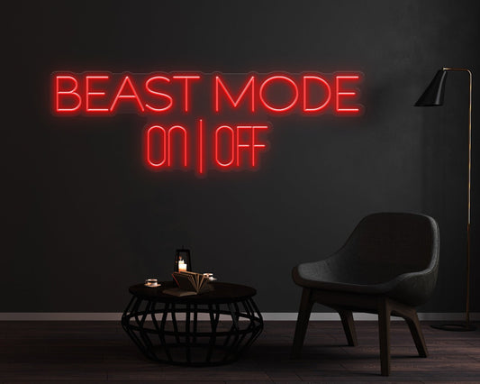 Beast Mode Neon Sign
