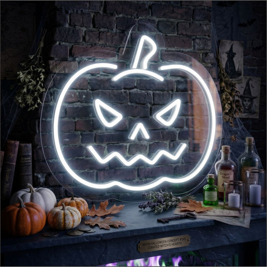 Halloween Pumpkin Neon