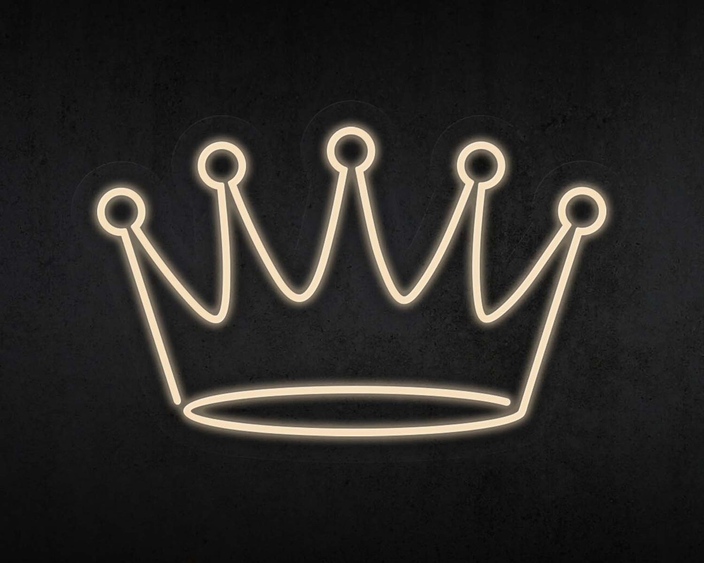 Crowned King Neon Sign