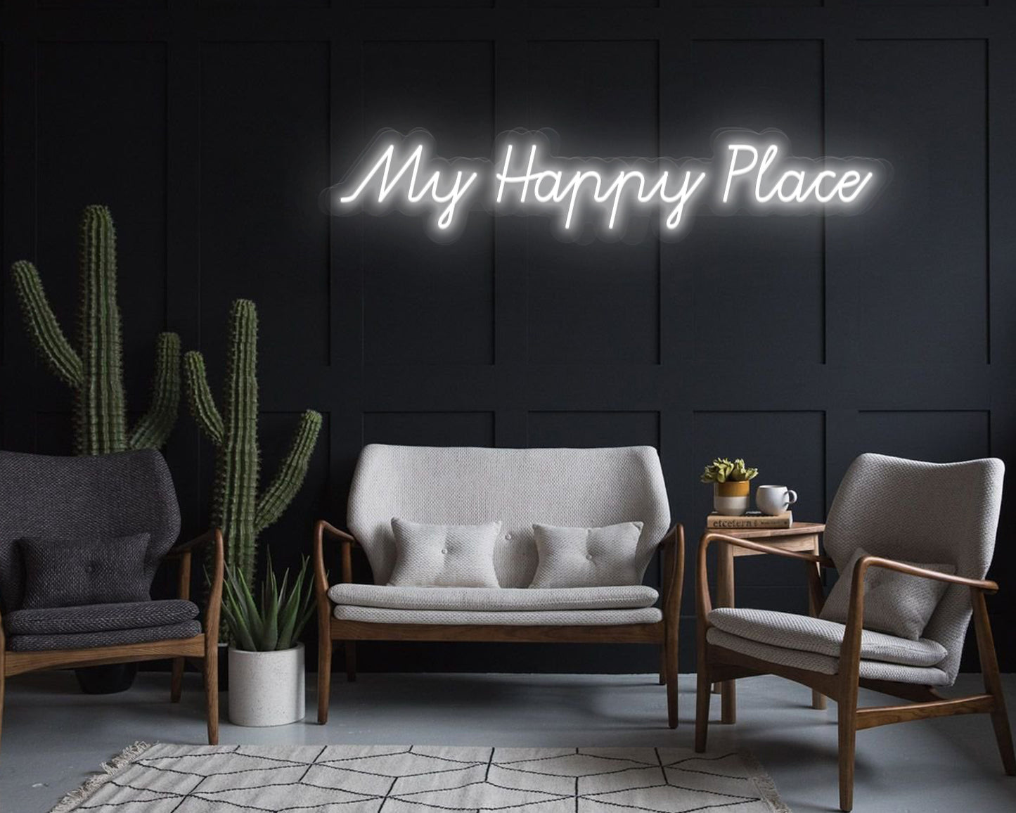 My Happy Place Neon Sign