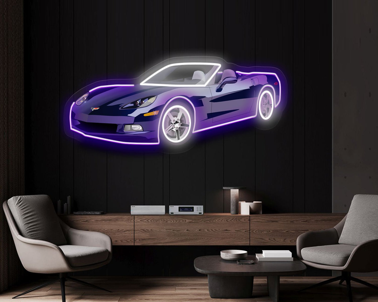 2010 Corvette GS Grand Sport LED Neon Sign