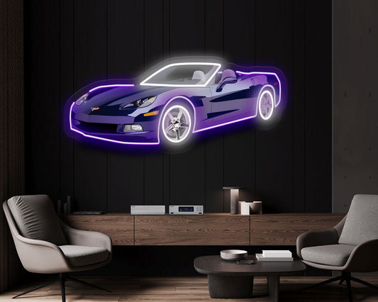 2010 Corvette GS Grand Sport LED Neon Sign
