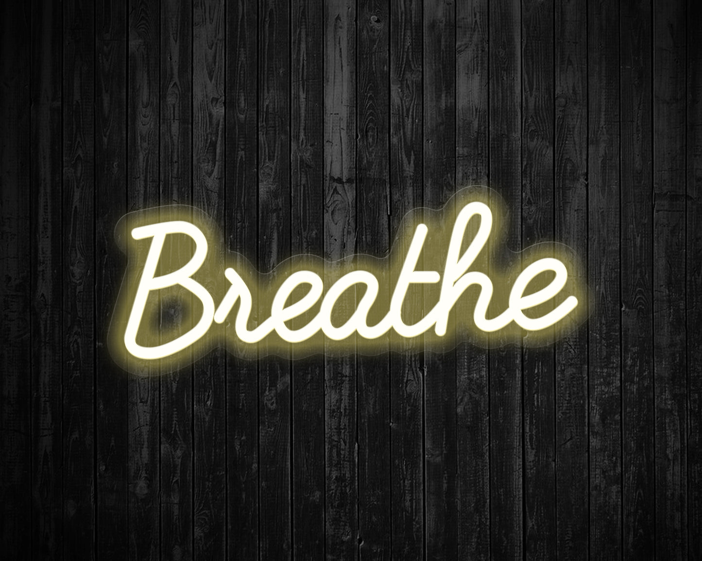 Breath Neon Sign