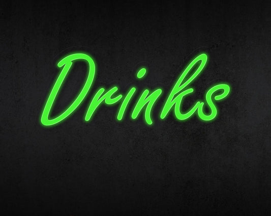 Drinks Neon Sign