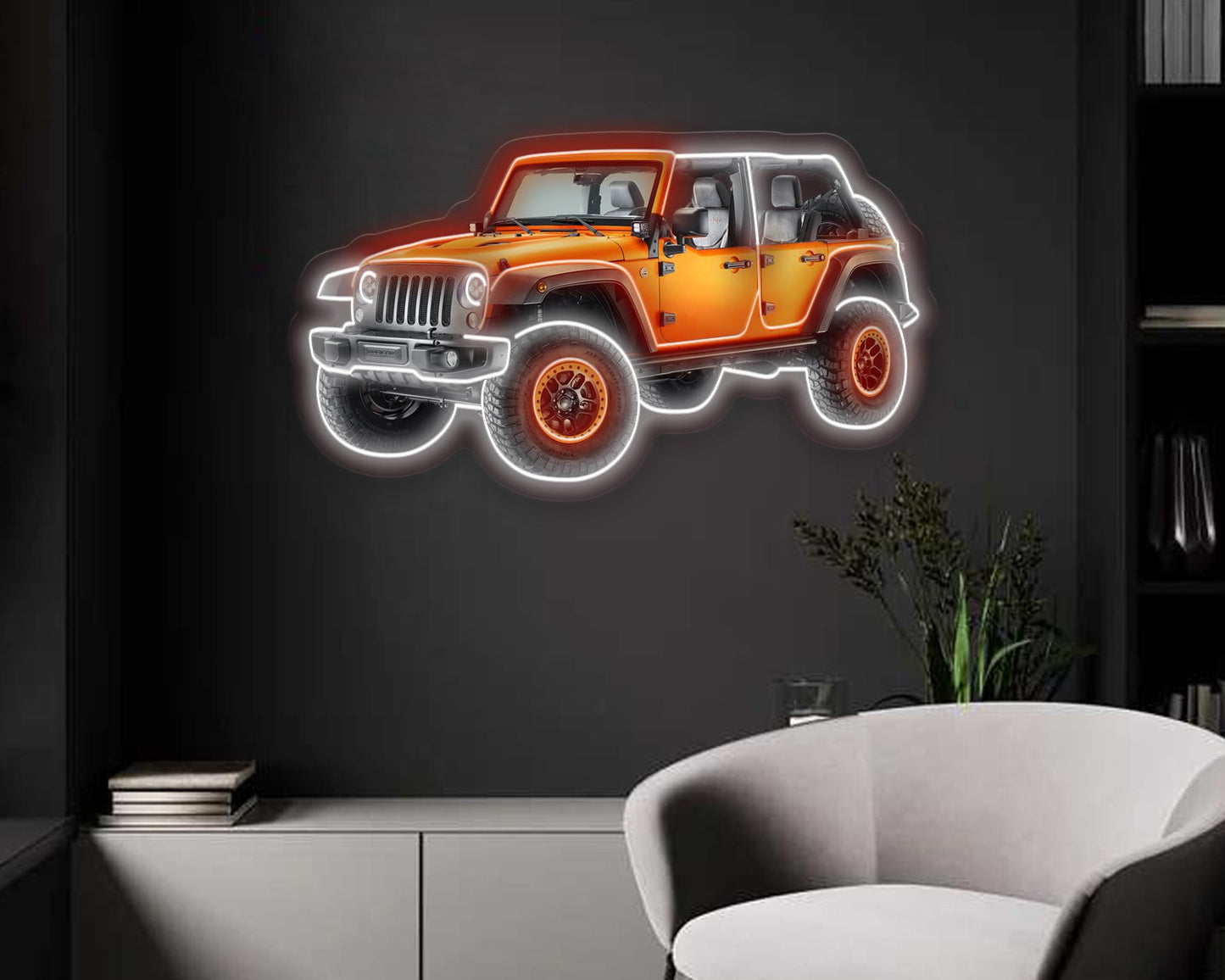 Jeep Car Neon Sign
