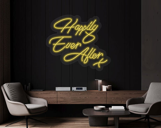 Happily Ever After x Neon Sign