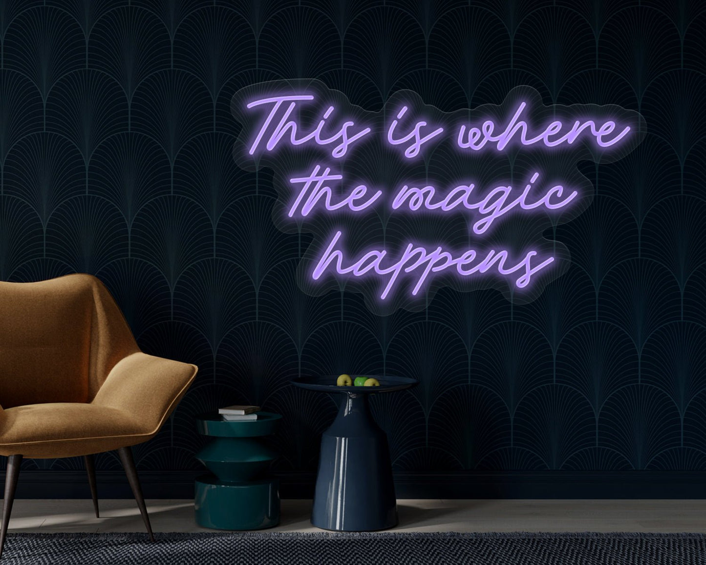 This Is Where the Magic Happens Neon Sign