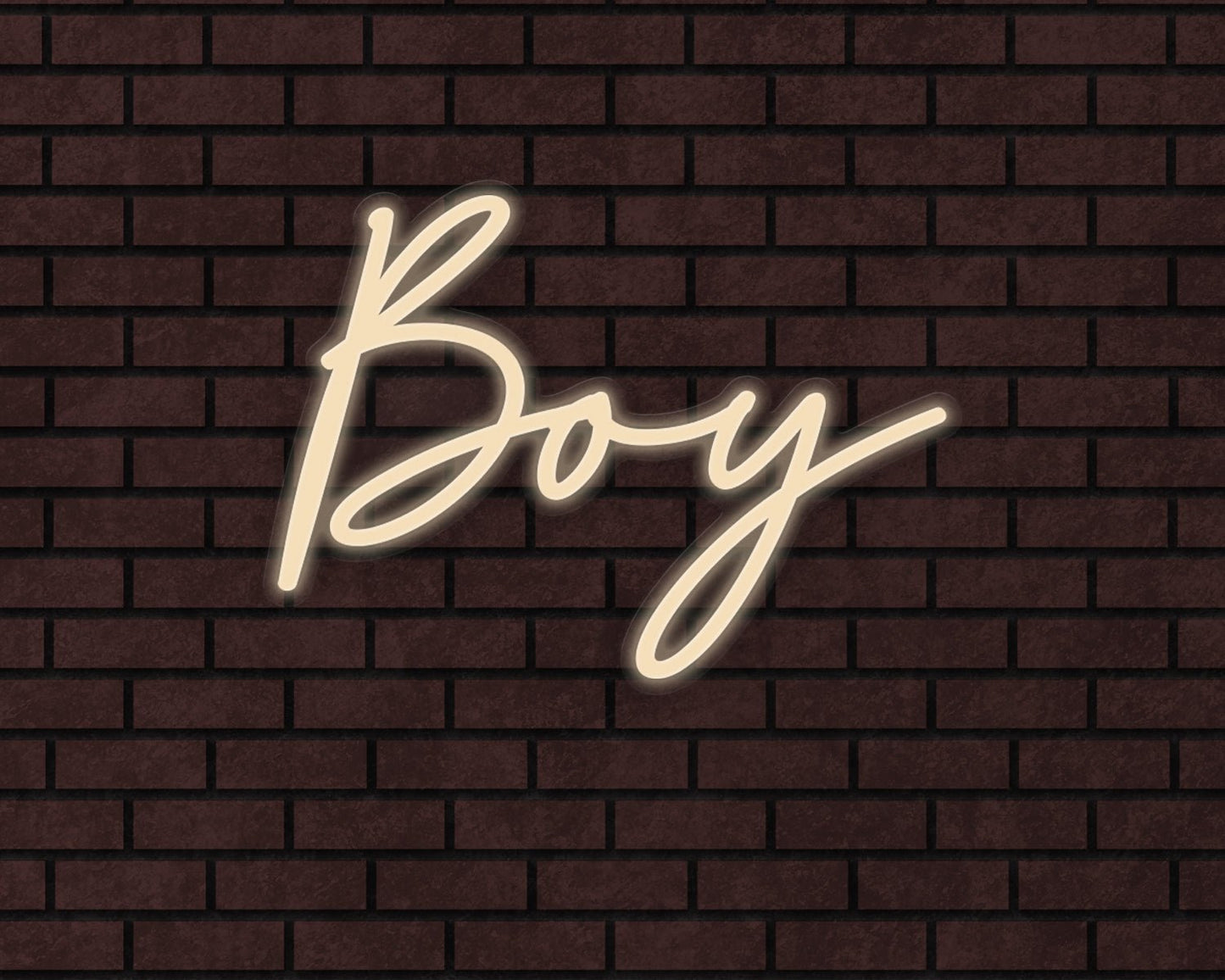 Boy Neon Sign