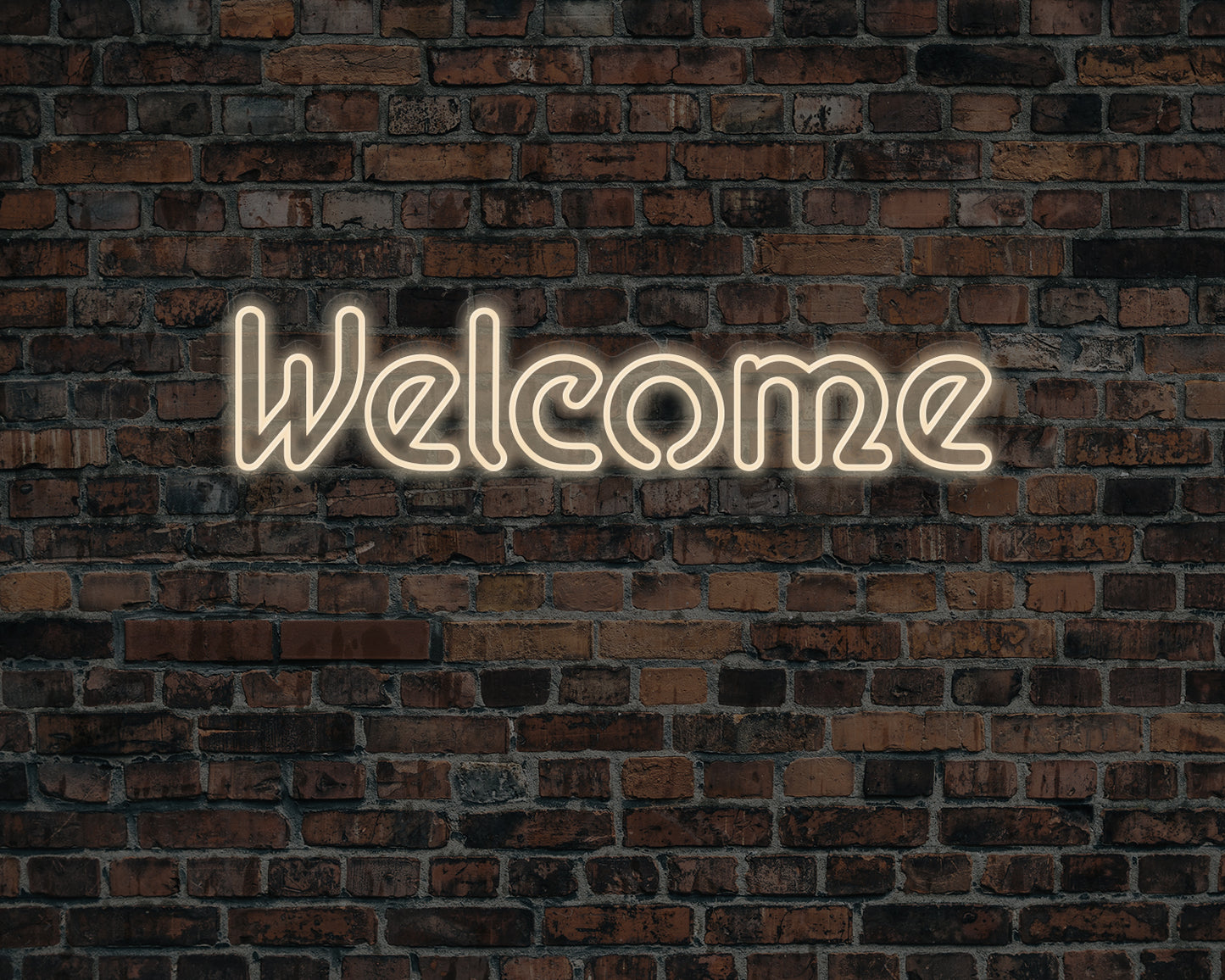 Welcome Neon Sign