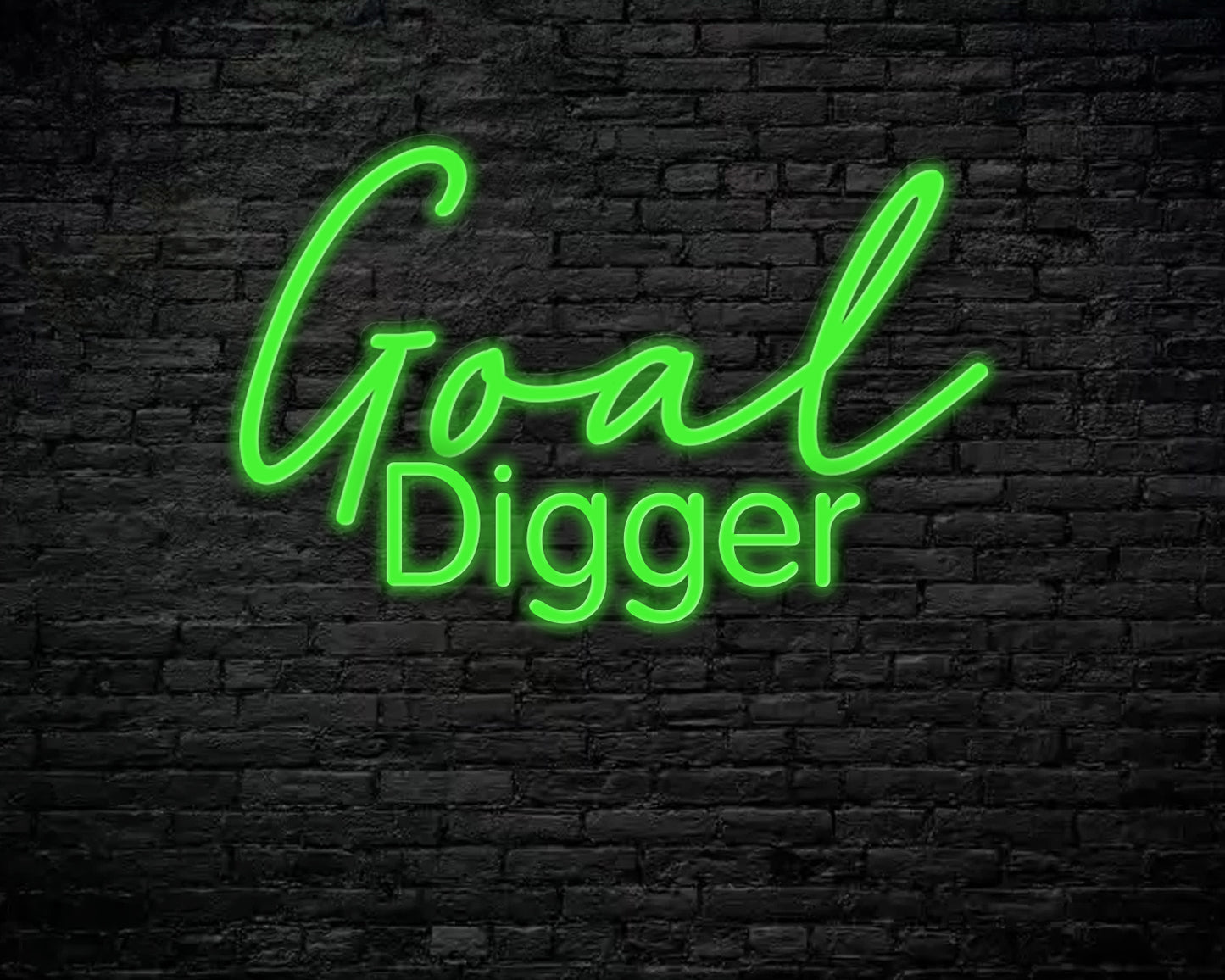 Goal Digger Neon Sign