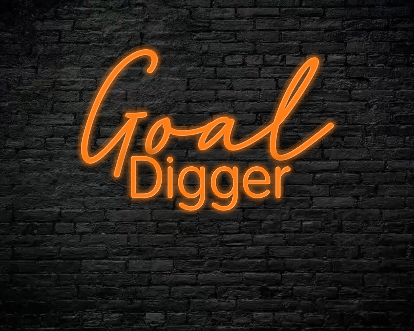 Goal Digger Neon Sign