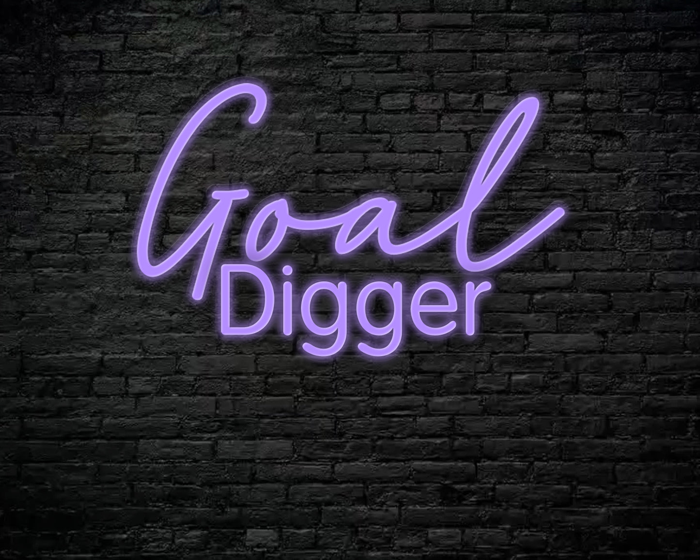 Goal Digger Neon Sign