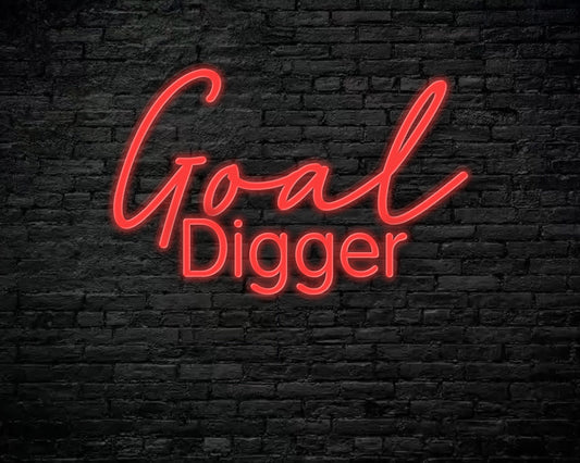 Goal Digger Neon Sign