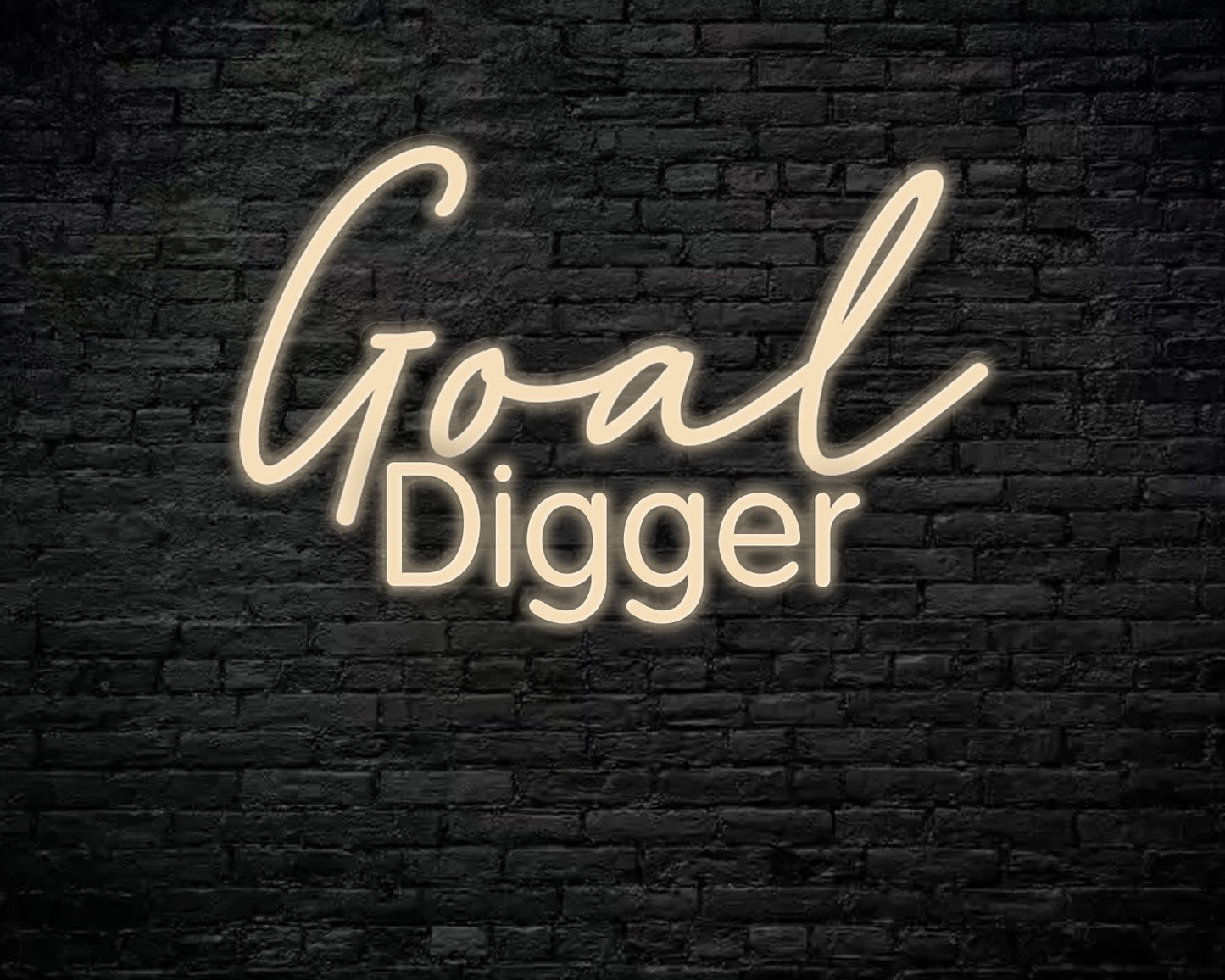 Goal Digger Neon Sign