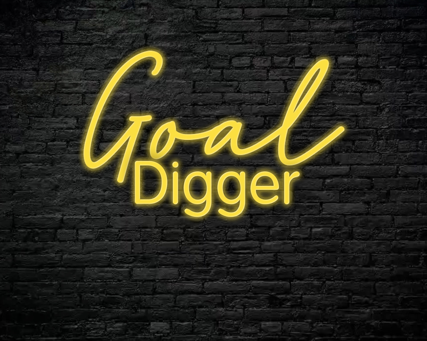 Goal Digger Neon Sign