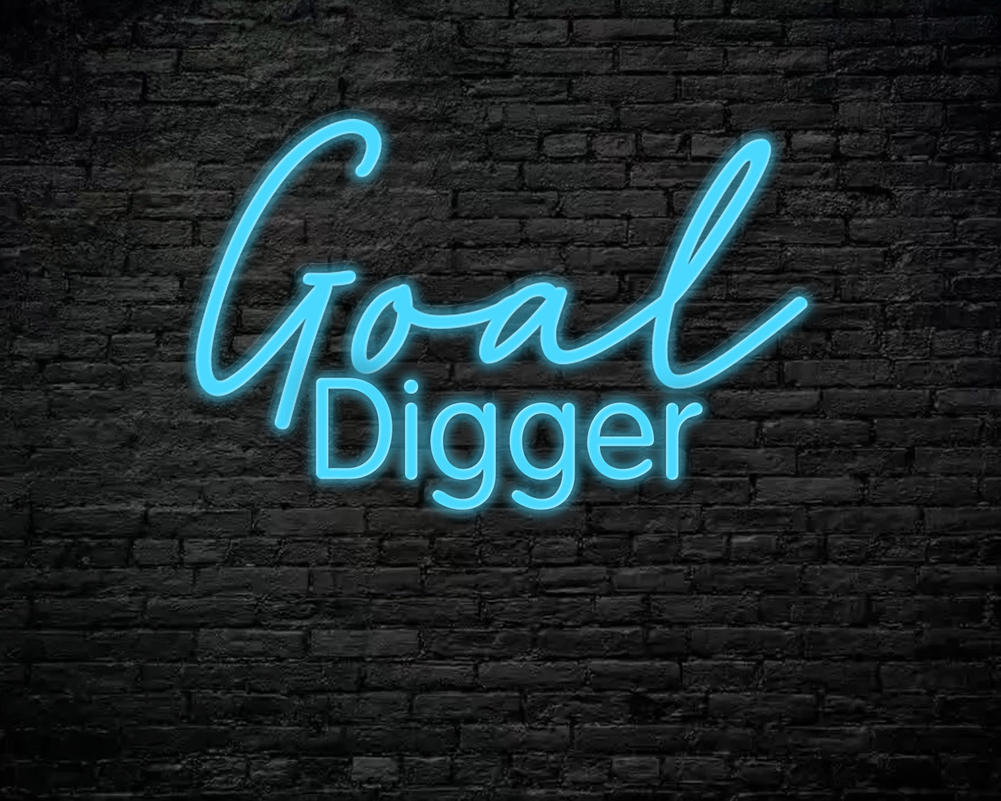 Goal Digger Neon Sign