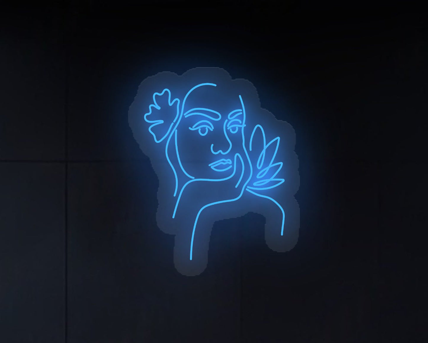A Pretty Face Neon Sign