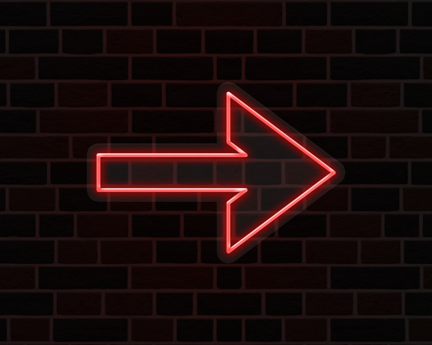 Right Arrow Neon Sign