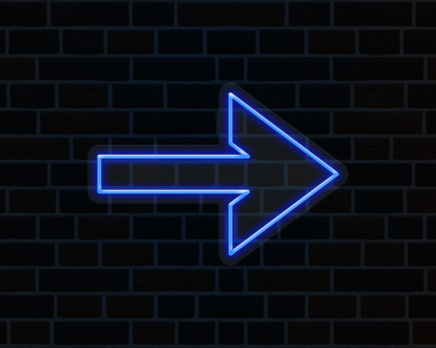 Right Arrow Neon Sign