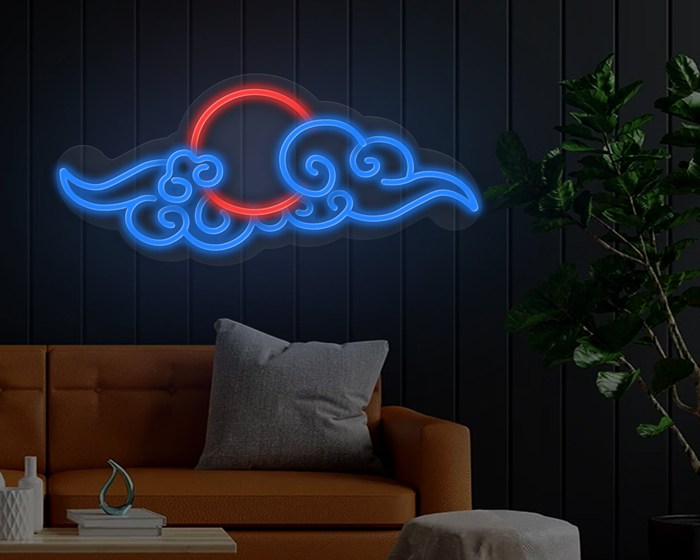 Anime Cloud Neon Sign
