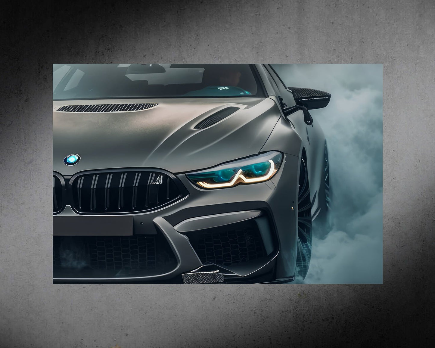 BMW M4 Front Car Neon Sign