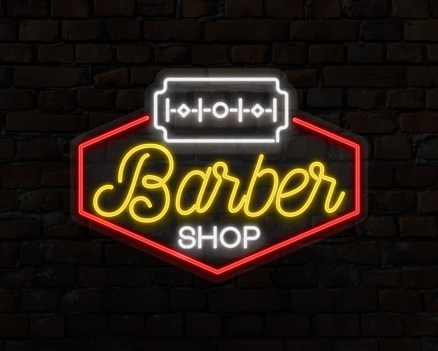 Barber Shop Neon Sign