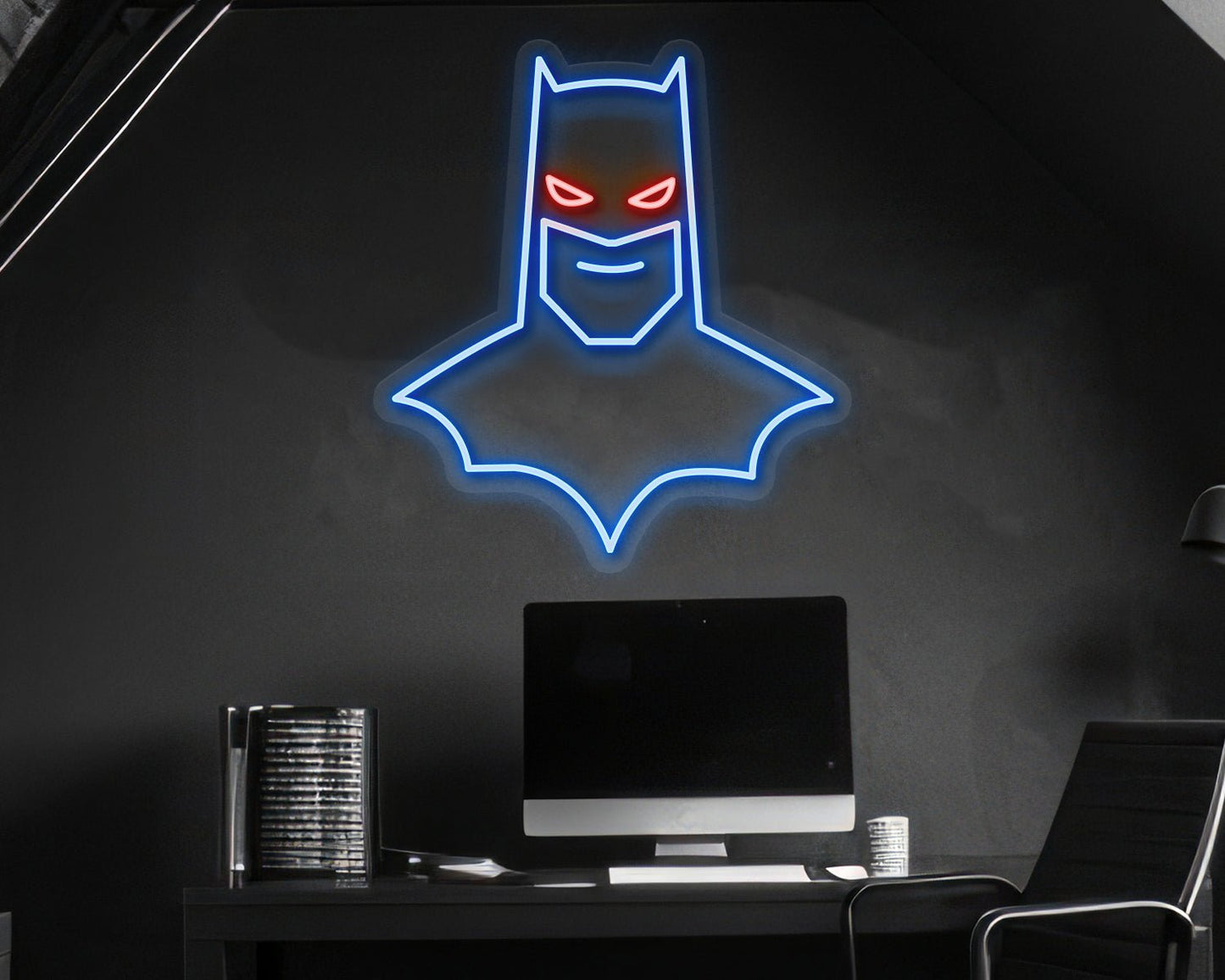 Batman Mask Neon Sign