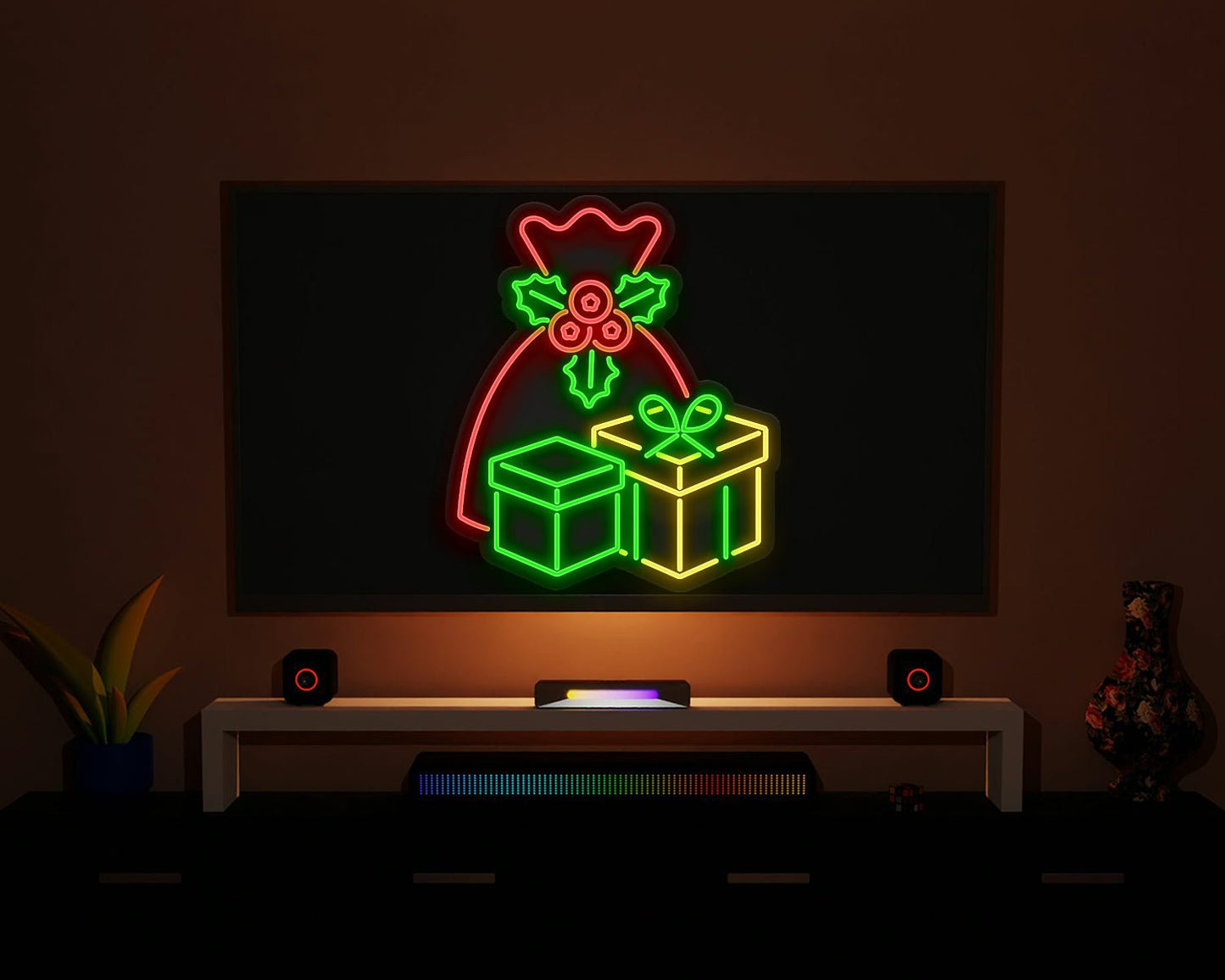 Christmas Gift Neon Sign