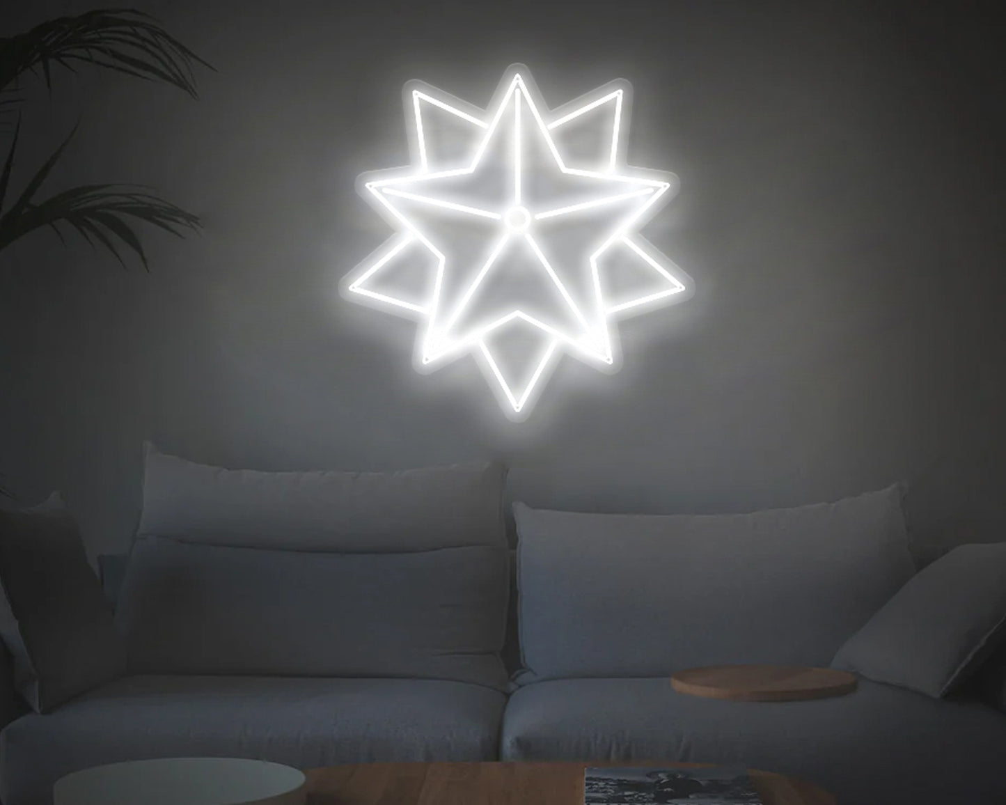 Christmas Star Neon Sign