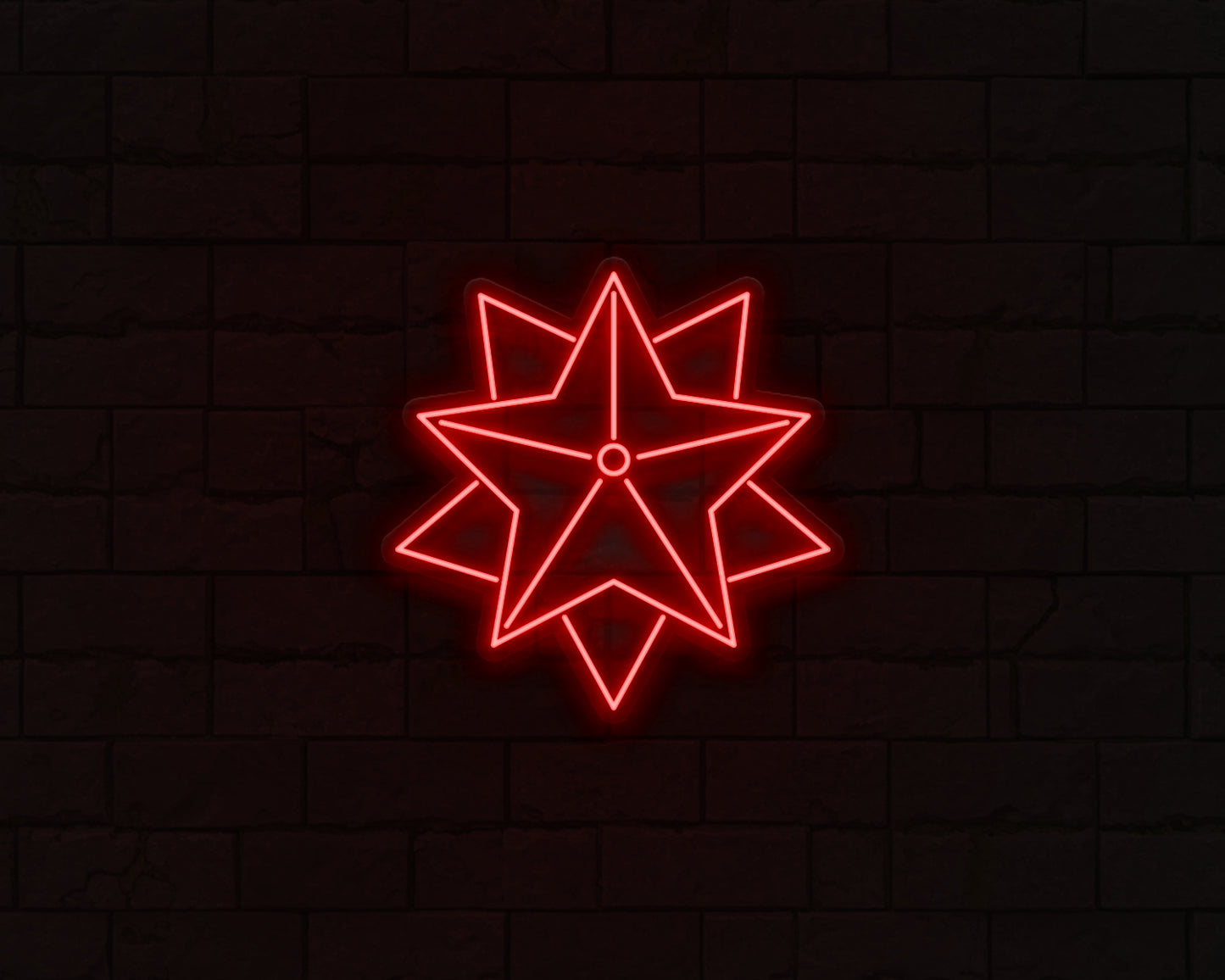 Christmas Star Neon Sign