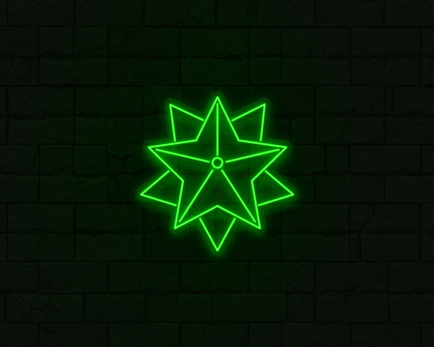 Christmas Star Neon Sign
