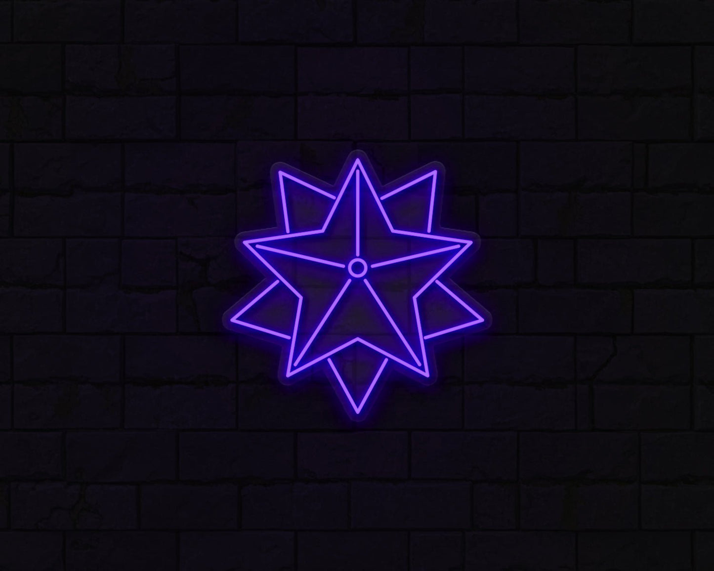 Christmas Star Neon Sign