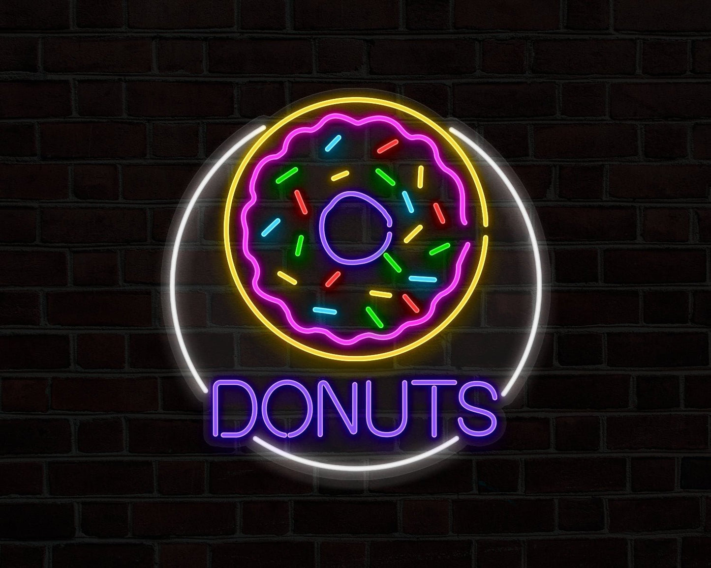Doughnut Neon Sign