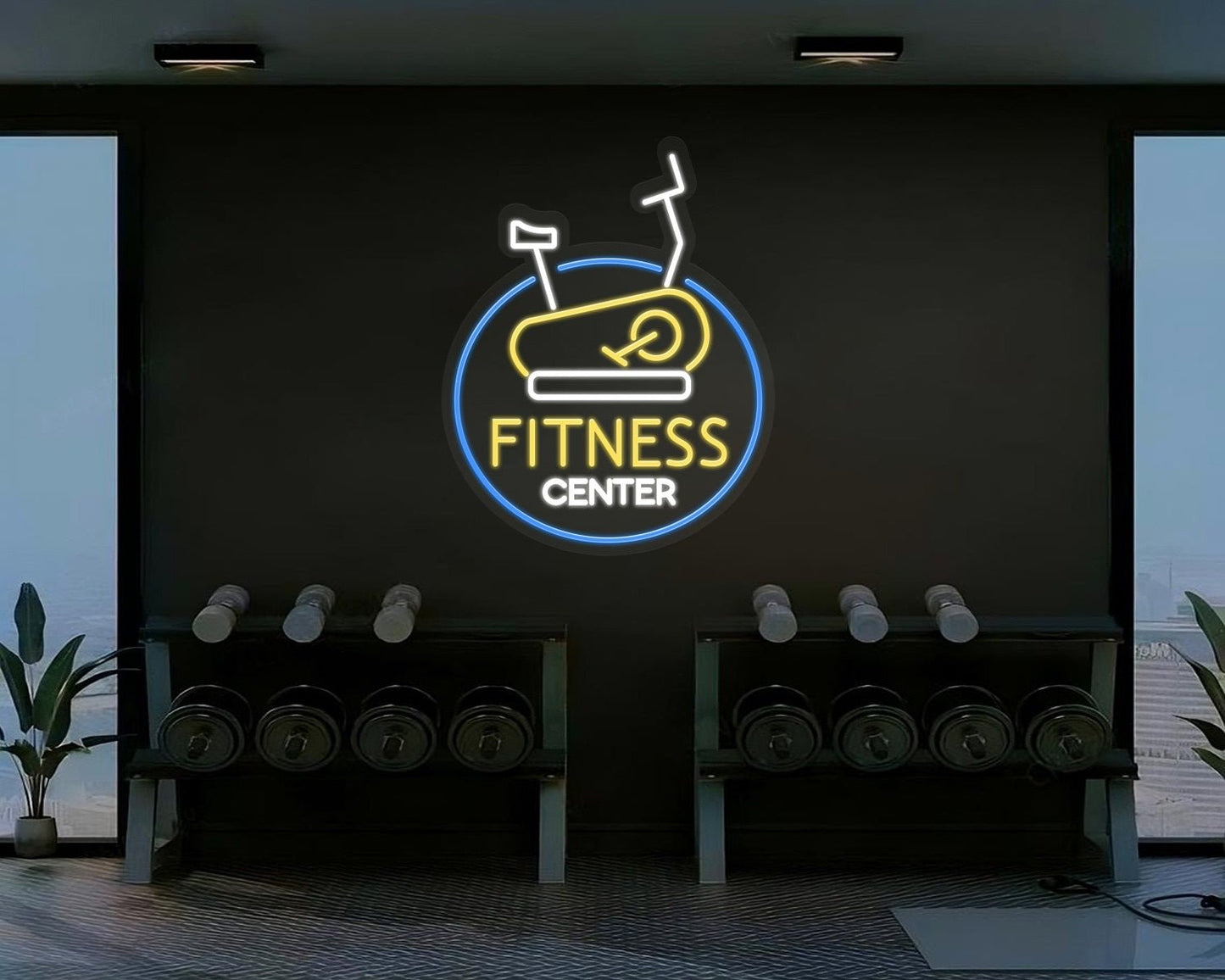 Personalized Fitness Neon Sign