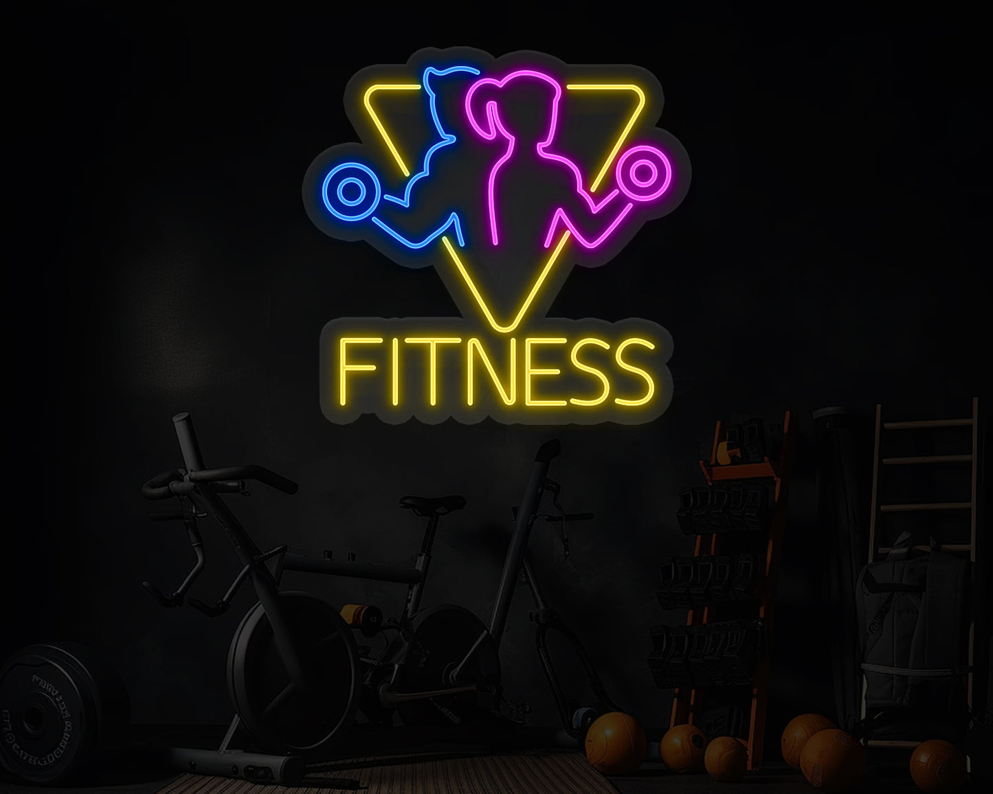 Fitness Neon Sign