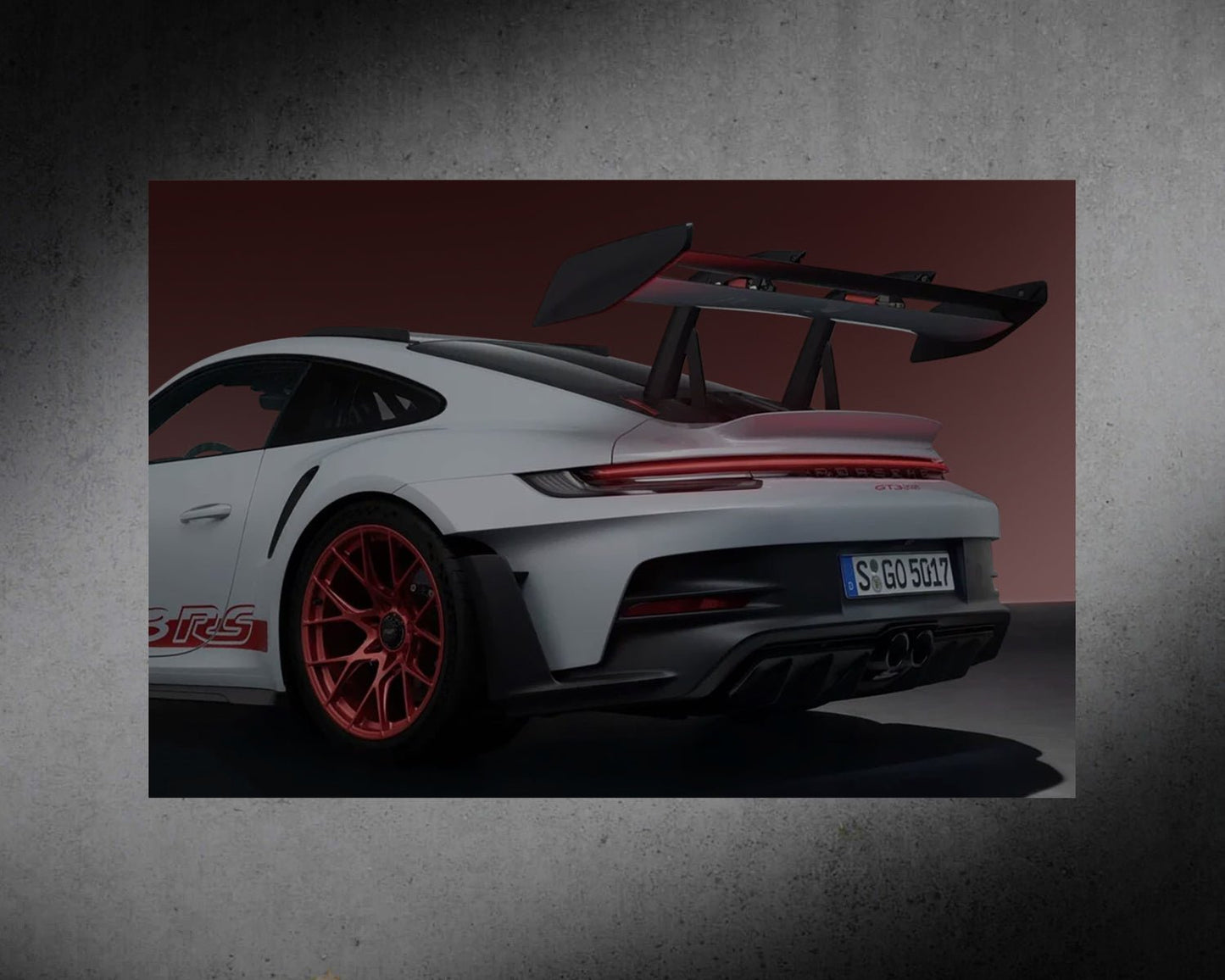 GT3 RS Car Neon Sign